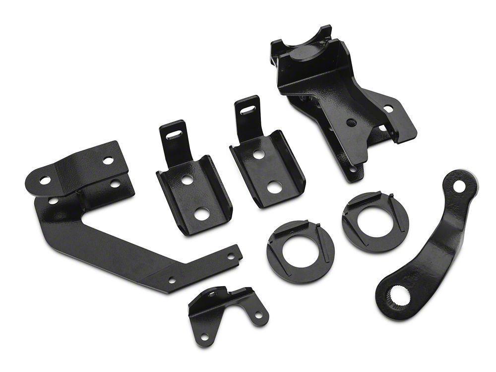 Mammoth 4 Inch Lift Kit w/ Shocks (07-18 Jeep Wrangler JK 4-Door)