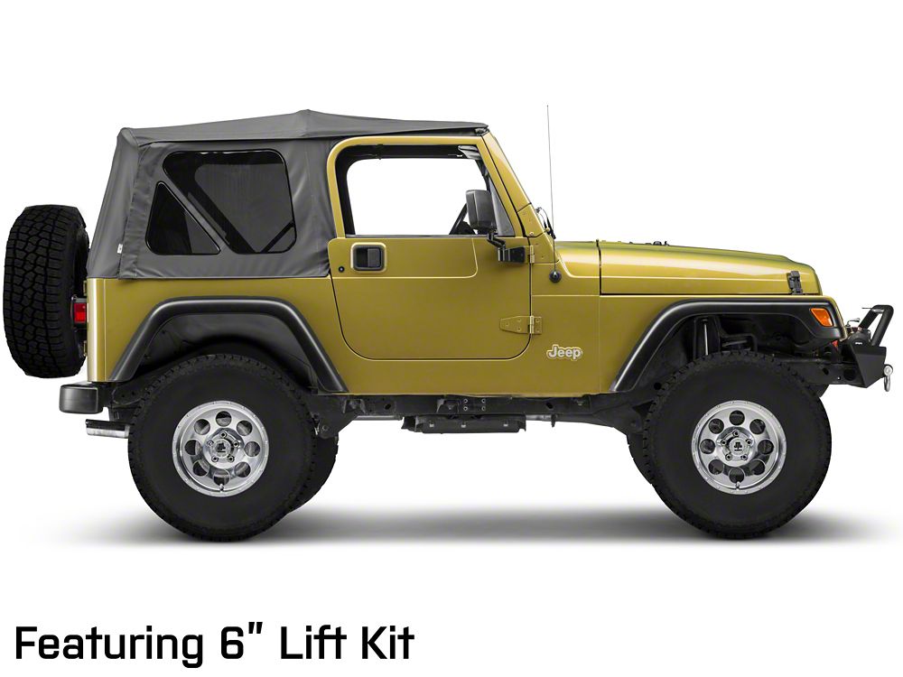 Mammoth 8 Simulated Beadlock Style Polished 15x8 Wheel and BF Goodrich All Terrain TA KO2 35x12.50R15 Tire Kit (87-06 Jeep Wrangler YJ & TJ)