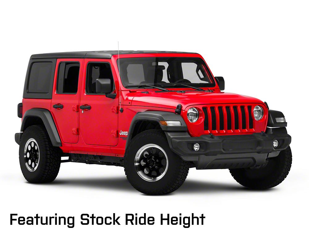 Mammoth 8 Black 16x8 Wheel and BF Goodrich All Terrain TA KO2 305/70R16 Tire Kit (07-18 Jeep Wrangler JK)