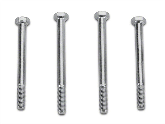 Mammoth Exhaust Spacer Kit for 2.50+ Inch Lift; Stainless Steel (07-18 Jeep Wrangler JK)