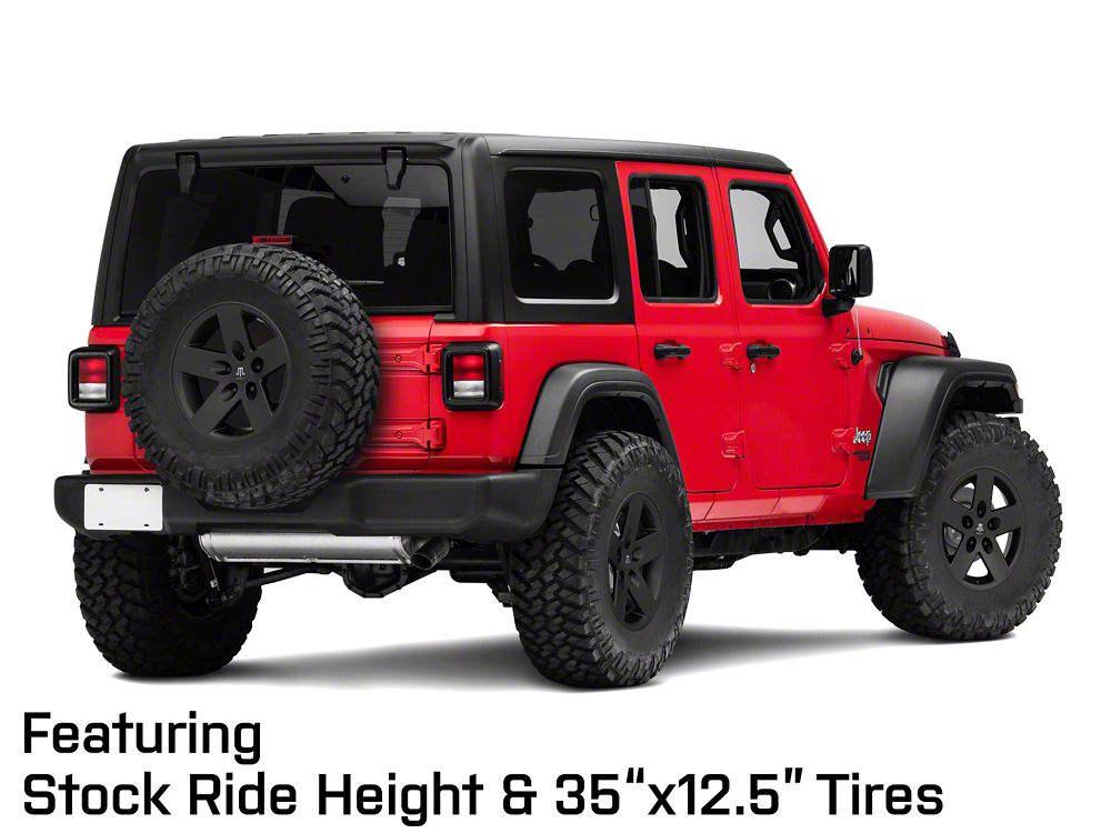 Mammoth Moab Black Wheel; 17x9; -6mm Offset (18-25 Jeep Wrangler JL)