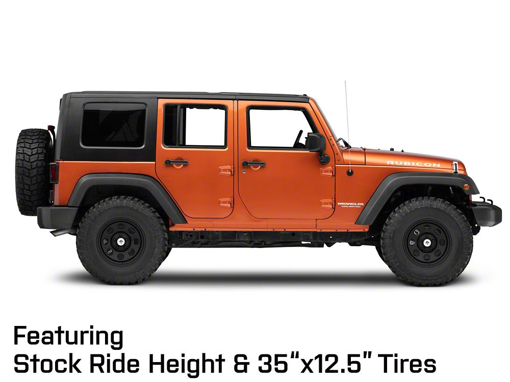 Mammoth 8 Steel Matte Black Wheel; 17x9; -6mm Offset (07-18 Jeep Wrangler JK)