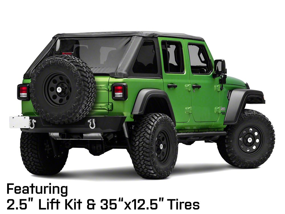 Mammoth 8 Steel Matte Black Wheel; 17x9; -6mm Offset (18-25 Jeep Wrangler JL)