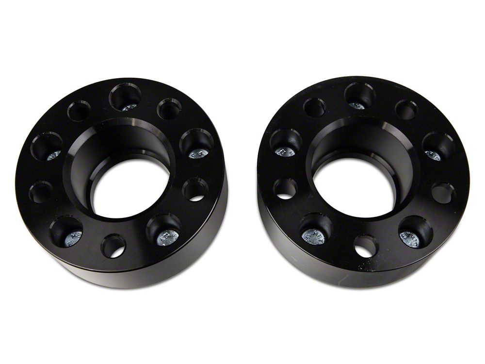 Mammoth 2-Inch Billet Wheel Spacers; Black (87-06 Jeep Wrangler YJ & TJ)