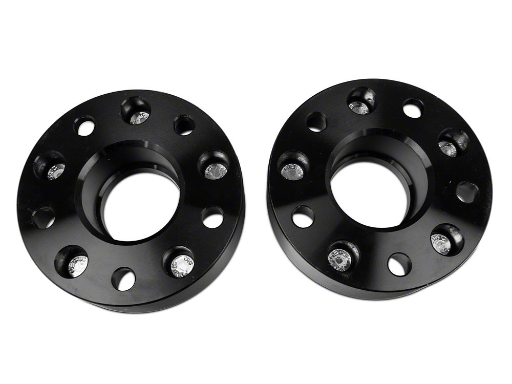 Mammoth 1.75-Inch Billet Wheel Spacers; Black (07-18 Jeep Wrangler JK)