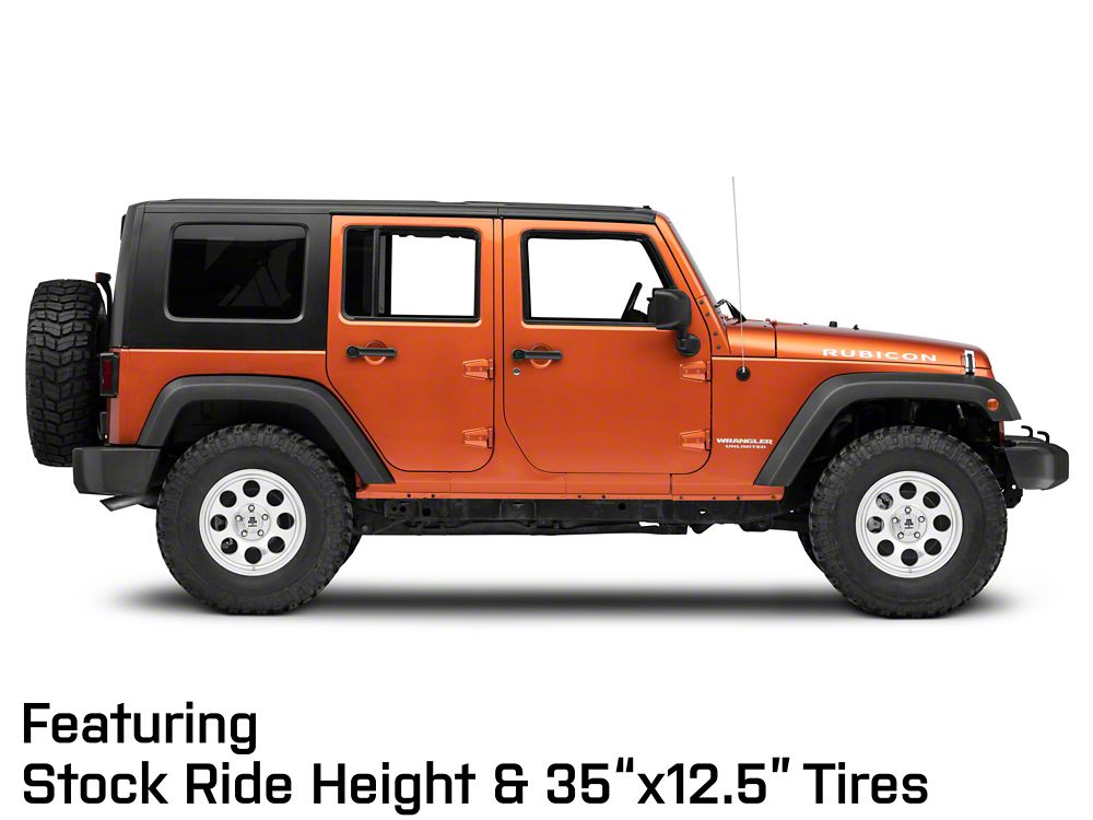 Mammoth 8 Aluminum Polished Wheel; 17x9; -6mm Offset (07-18 Jeep Wrangler JK)