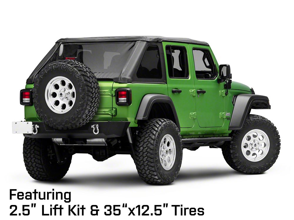 Mammoth 8 Aluminum Polished Wheel; 17x9; -6mm Offset (18-25 Jeep Wrangler JL)