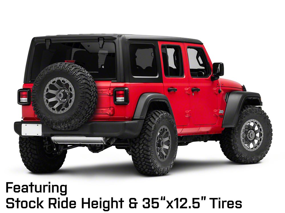 Mammoth Synister Charcoal Wheel; 17x9; -6mm Offset (18-25 Jeep Wrangler JL)