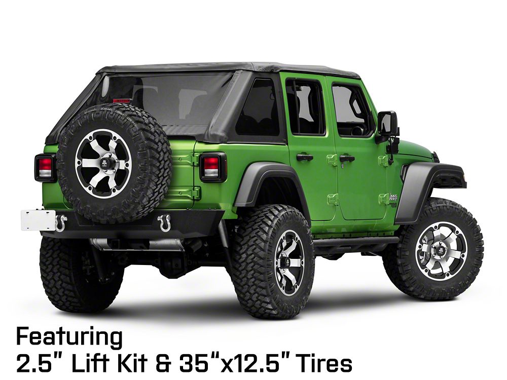 Mammoth Rogue Matte Black Machined Wheel; 18x9; -6mm Offset (18-25 Jeep Wrangler JL)