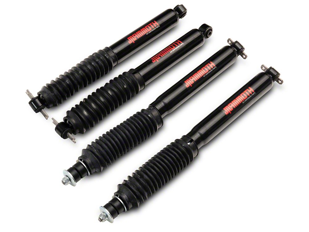 Mammoth 2.50-Inch Suspension Lift Kit with Shocks (97-06 Jeep Wrangler TJ)