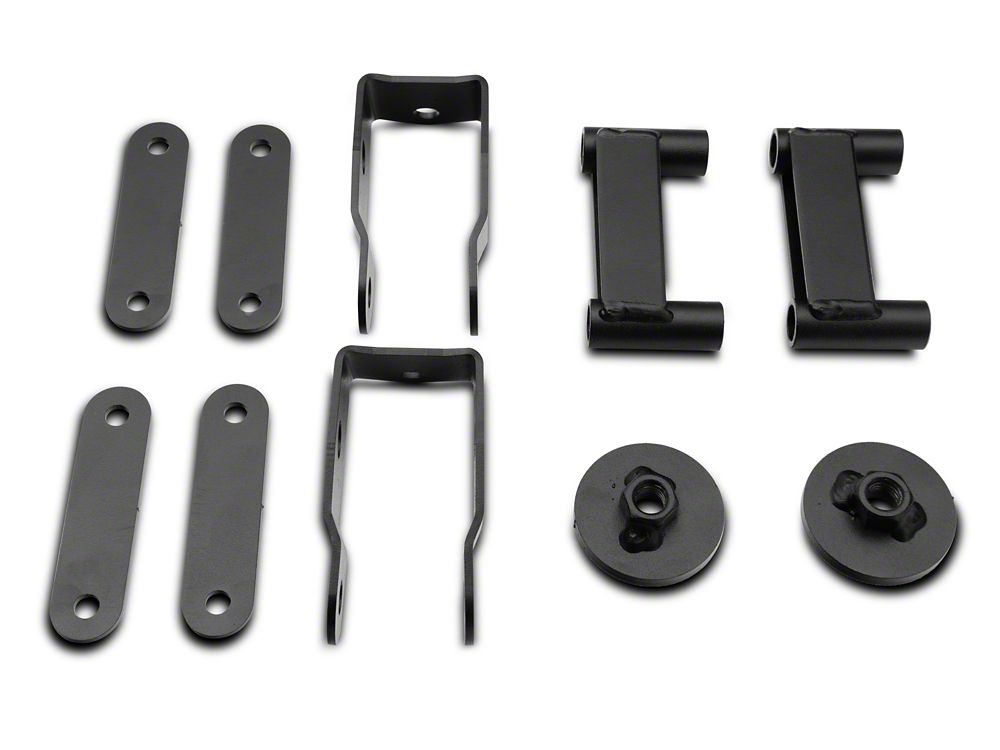 Jeep Licensed by Mammoth 3-Inch Front / 3-Inch Rear Full Lift Kit with Shock Extenders (07-18 Jeep Wrangler JK)
