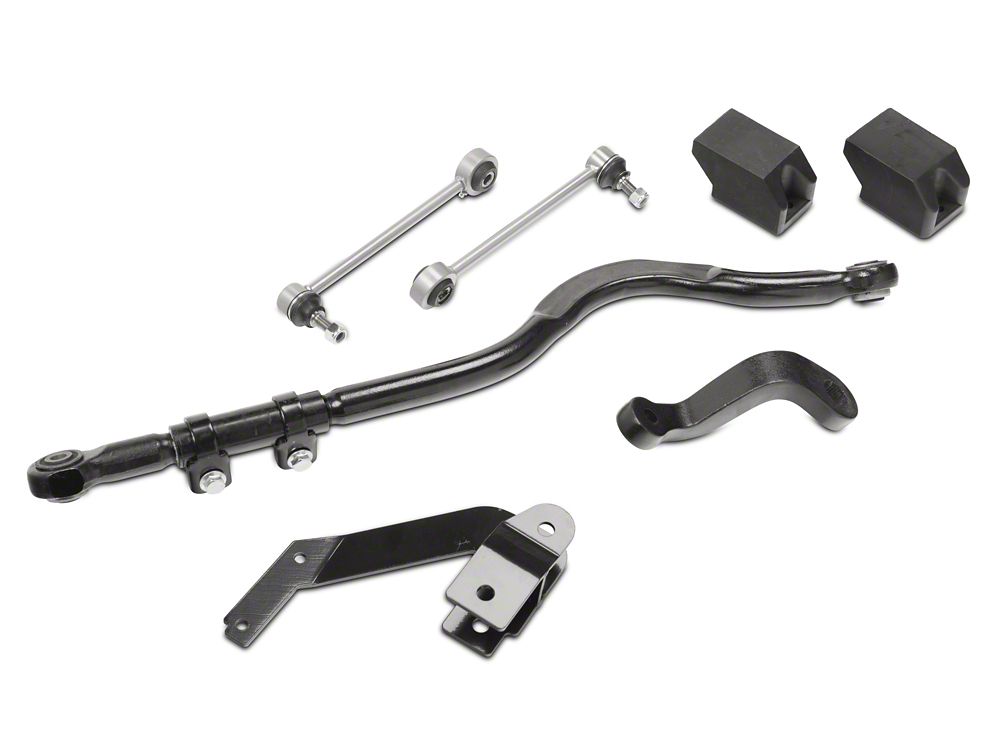 Jeep Licensed by Mammoth 3.50-Inch Suspension Lift Kit with Monotube Shocks (07-18 Jeep Wrangler JK)