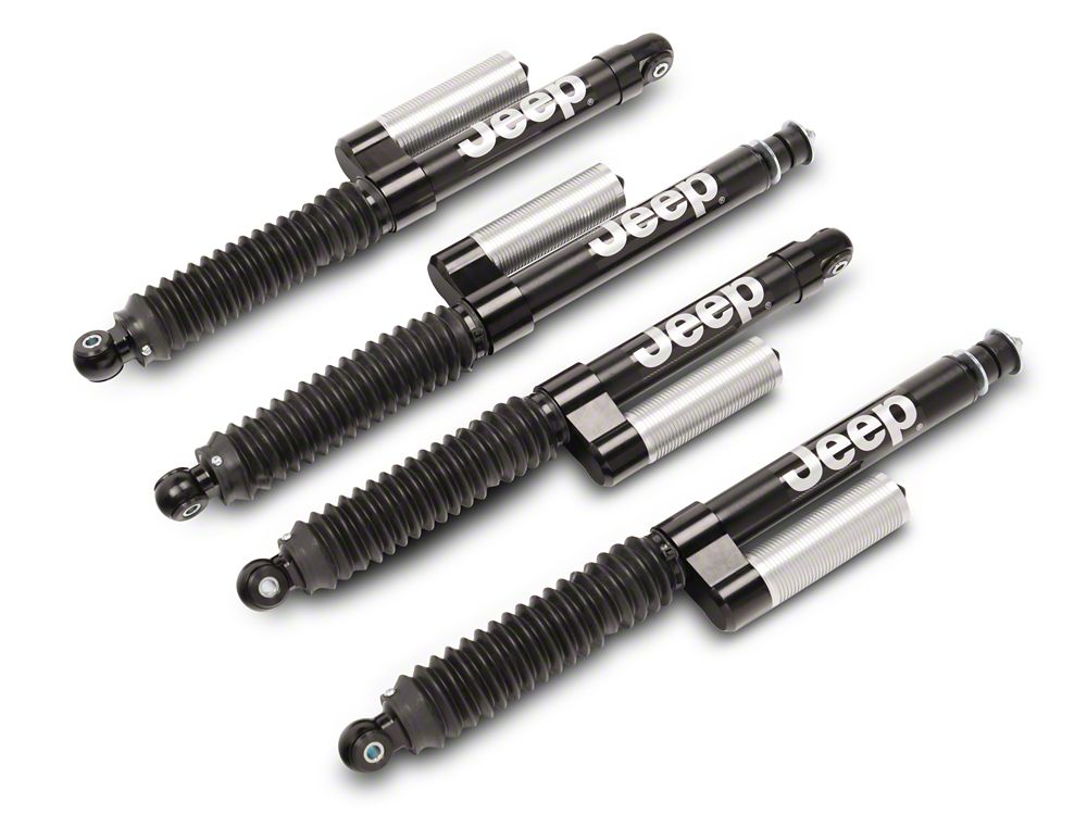Jeep Licensed by Mammoth 3.50-Inch Suspension Lift Kit with Reservoir Shocks (07-18 Jeep Wrangler JK)