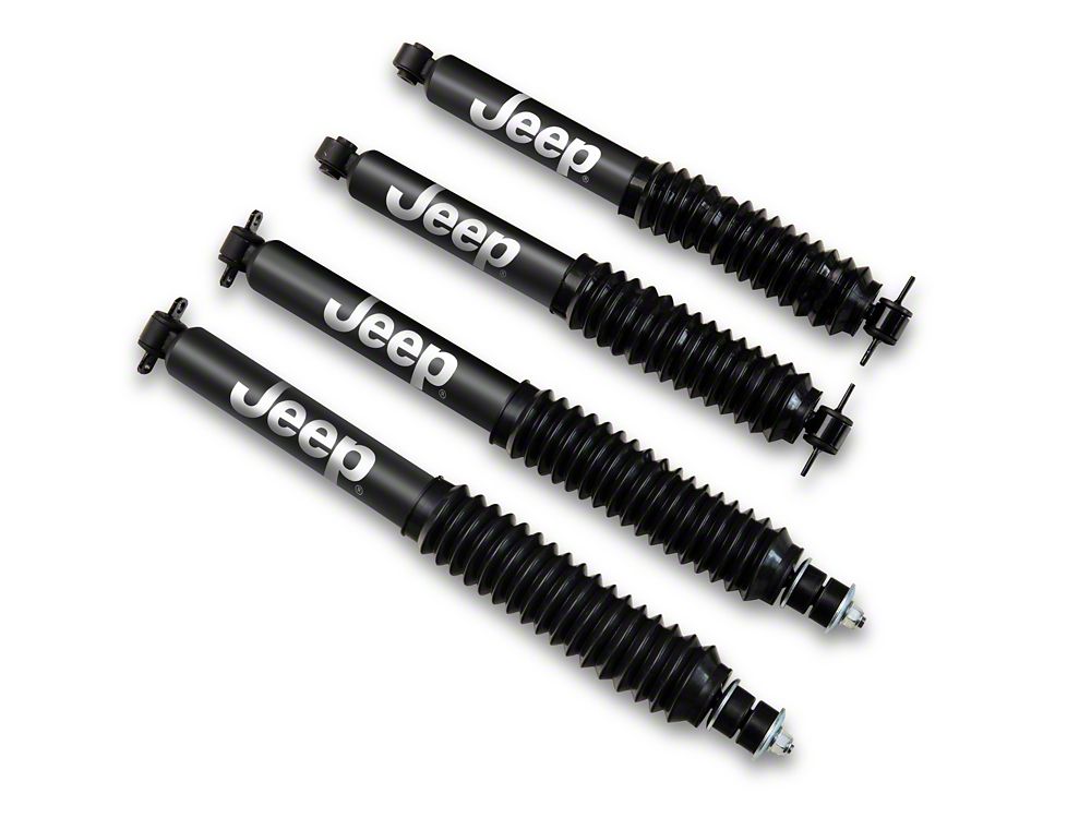 Jeep Licensed by Mammoth 2.50-Inch Suspension Lift Kit with Monotube Shocks (97-06 Jeep Wrangler TJ)