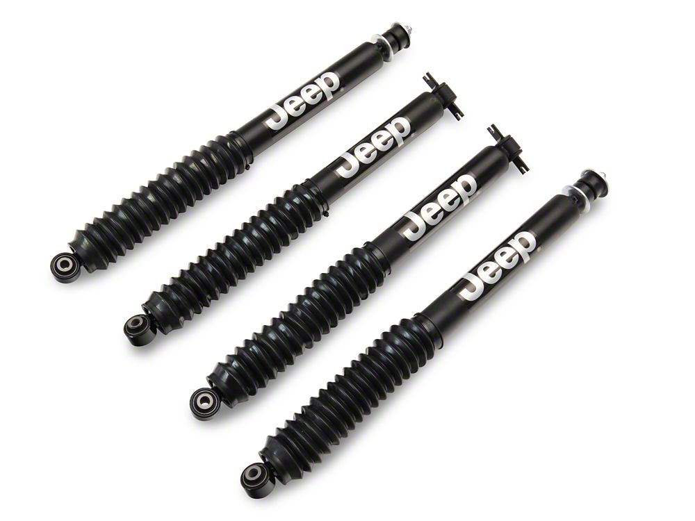 Jeep Licensed by Mammoth 2.50-Inch Suspension Lift Kit with Monotube Shocks (07-18 Jeep Wrangler JK)