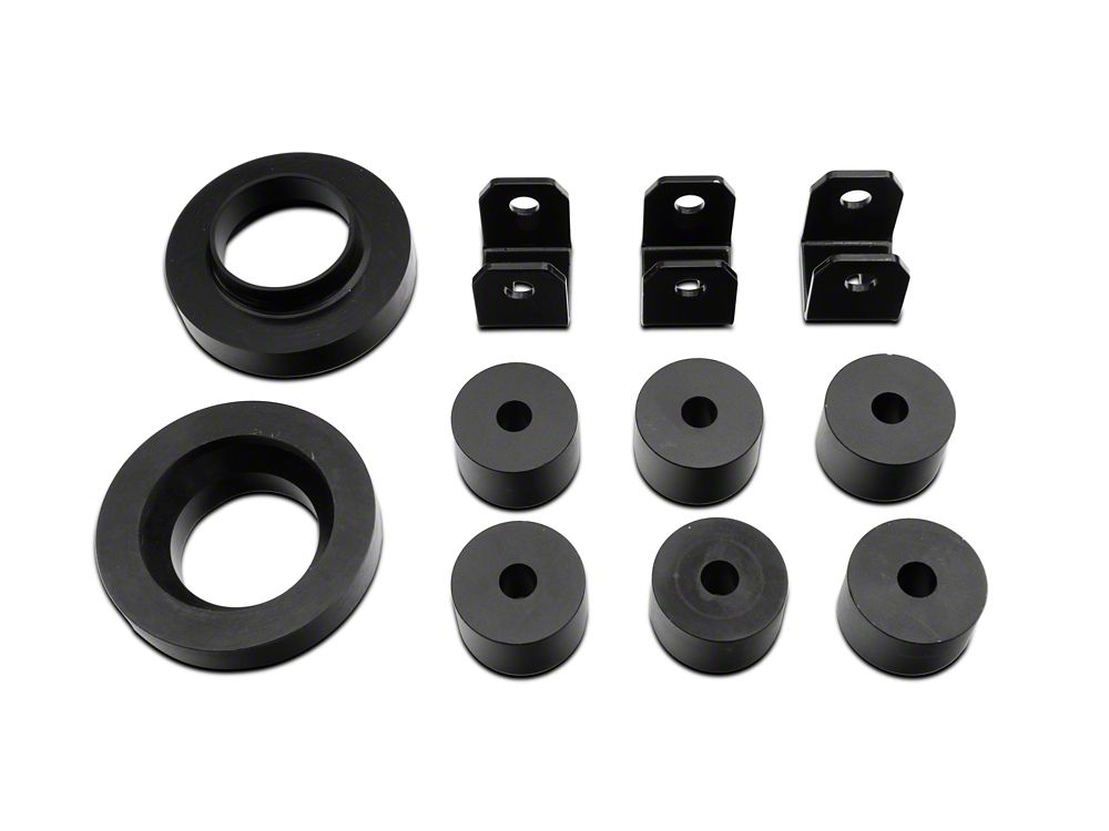 Jeep Licensed by Mammoth 2.50-Inch Suspension Lift Kit with Monotube Shocks (07-18 Jeep Wrangler JK)