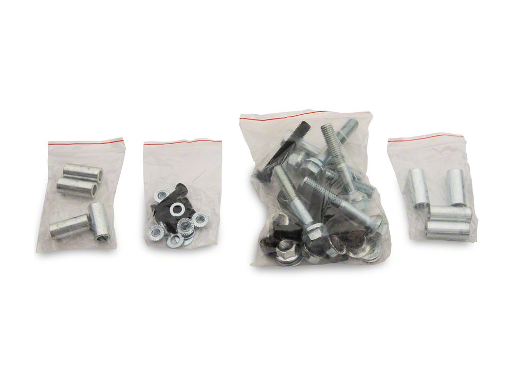 Jeep Licensed by Mammoth 2.50-Inch Suspension Lift Kit with Monotube Shocks (07-18 Jeep Wrangler JK)