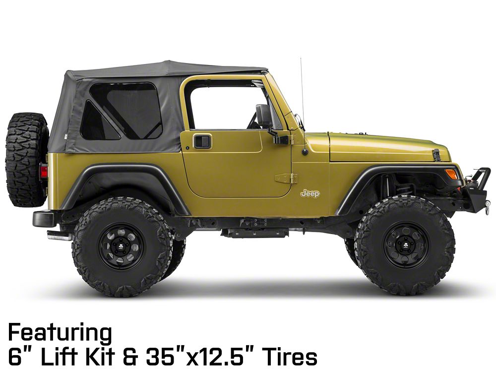 Mammoth 8 Aluminum Matte Black Wheel; 15x10; -44mm Offset (97-06 Jeep Wrangler TJ)