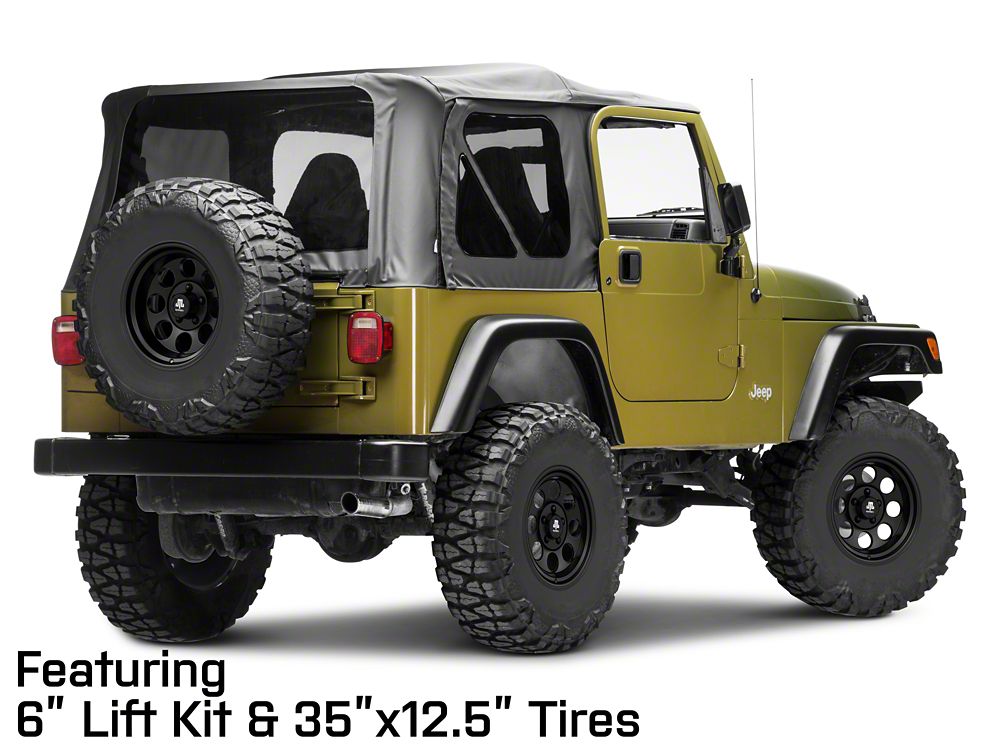 Mammoth 8 Aluminum Matte Black Wheel; 15x10; -44mm Offset (97-06 Jeep Wrangler TJ)
