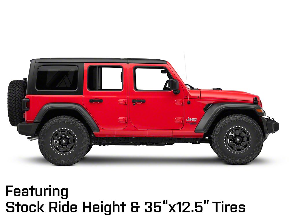 Mammoth Split 16 Beadlock Satin Black Wheel; 17x9; -6mm Offset (18-25 Jeep Wrangler JL)