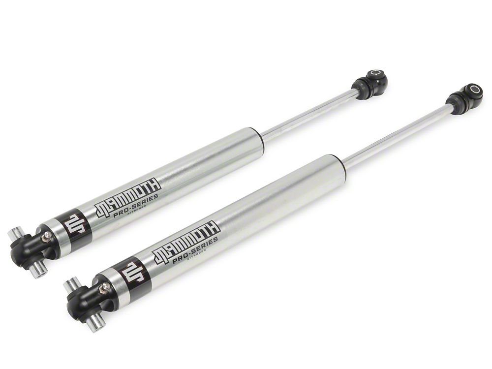 Mammoth Pro-Series Nitrogen Charged Front and Rear Shocks for 2 to 3-Inch Lift (18-25 Jeep Wrangler JL)