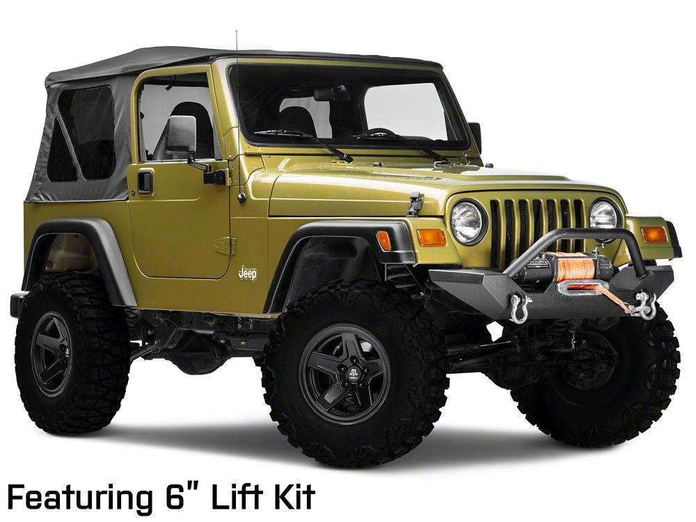 15x8 Mammoth Boulder Wheel & 31in Mudclaw Mud-Terrain Comp MTX Tire Package; Set of 5 (97-06 Jeep Wrangler TJ)