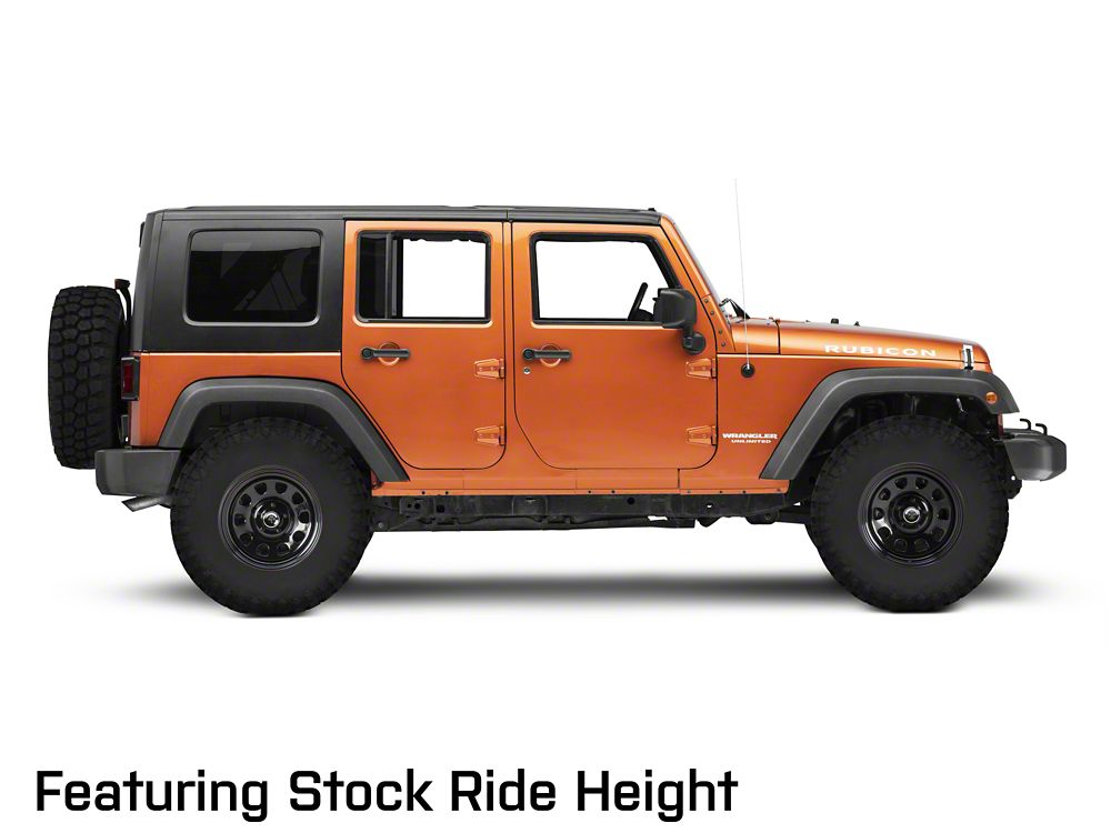 17x9 Mammoth D Window Wheel & 35in West Lake All-Terrain SL369 Tire Package; Set of 5 (07-18 Jeep Wrangler JK)