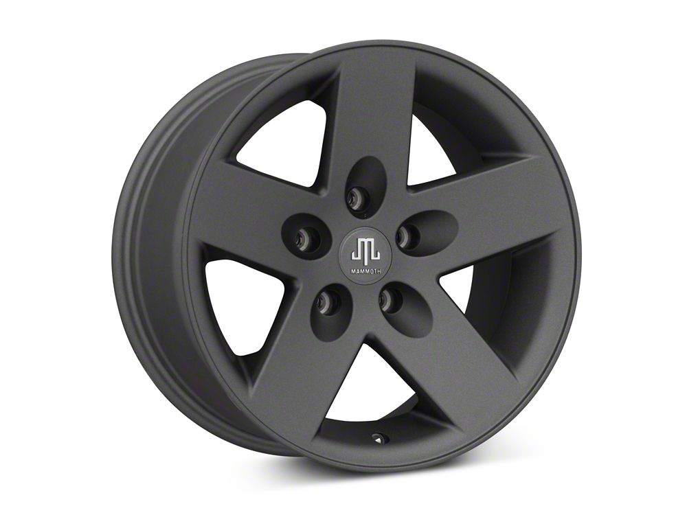 17x9 Mammoth Moab Wheel & 35in Atturo Mud-Terrain Trail Blade M/T Tire Package; Set of 5 (18-25 Jeep Wrangler JL)