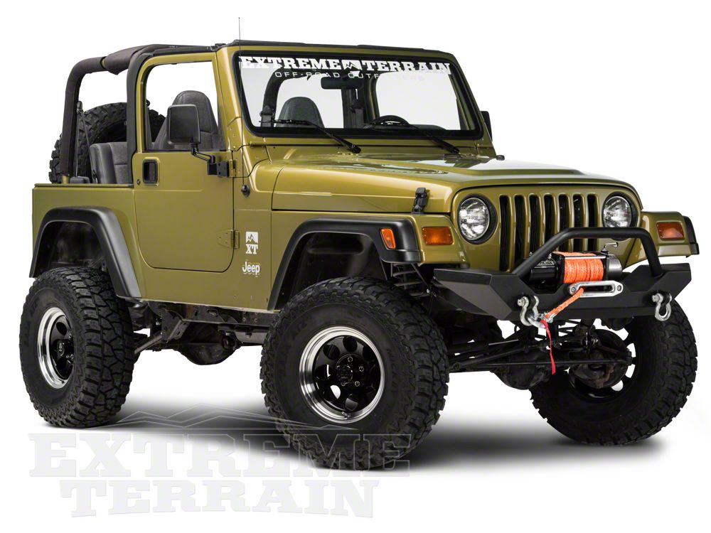 Mammoth 8 15x8 Wheel and Mickey Thompson Baja MTZ 33X12.50R15 Tire Kit (87-06 Jeep Wrangler YJ & TJ)
