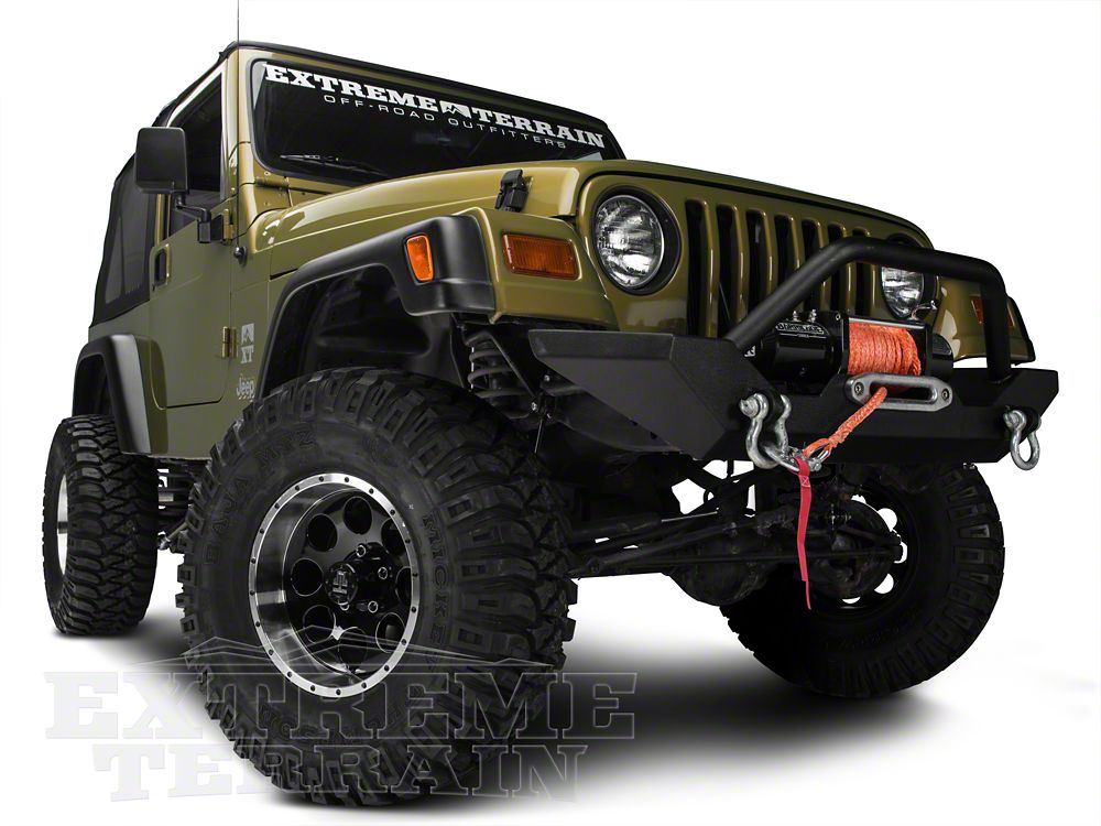 Mammoth 8 Simulated Beadlock 15x8 Wheel and Mickey Thompson Baja MTZ 33X12.50R15 Tire Kit (87-06 Jeep Wrangler YJ & TJ)