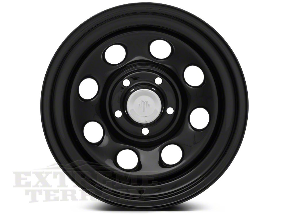 Mammoth 8 Steel 15x8 Wheel and Mickey Thompson Baja MTZP3 33X12.50R15 Tire Kit (87-06 Jeep Wrangler YJ & TJ)