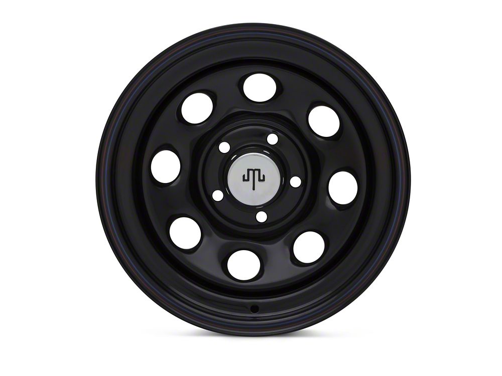 15x8 Mammoth 8 Steel & 31in Mudclaw Mud-Terrain Comp MTX Tire Package; Set of 5 (87-95 Jeep Wrangler YJ)