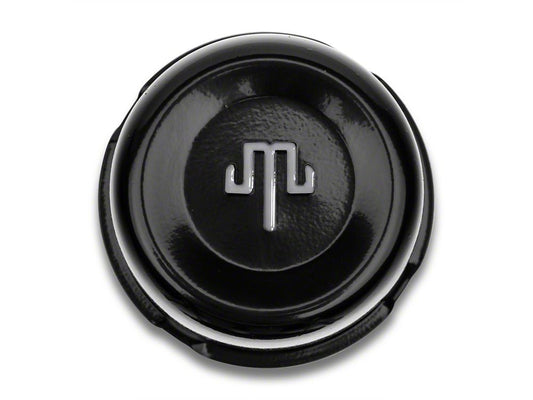 Mammoth Steel Wheel Center Cap; Black (Fits Mammoth Steel Wheels Only)