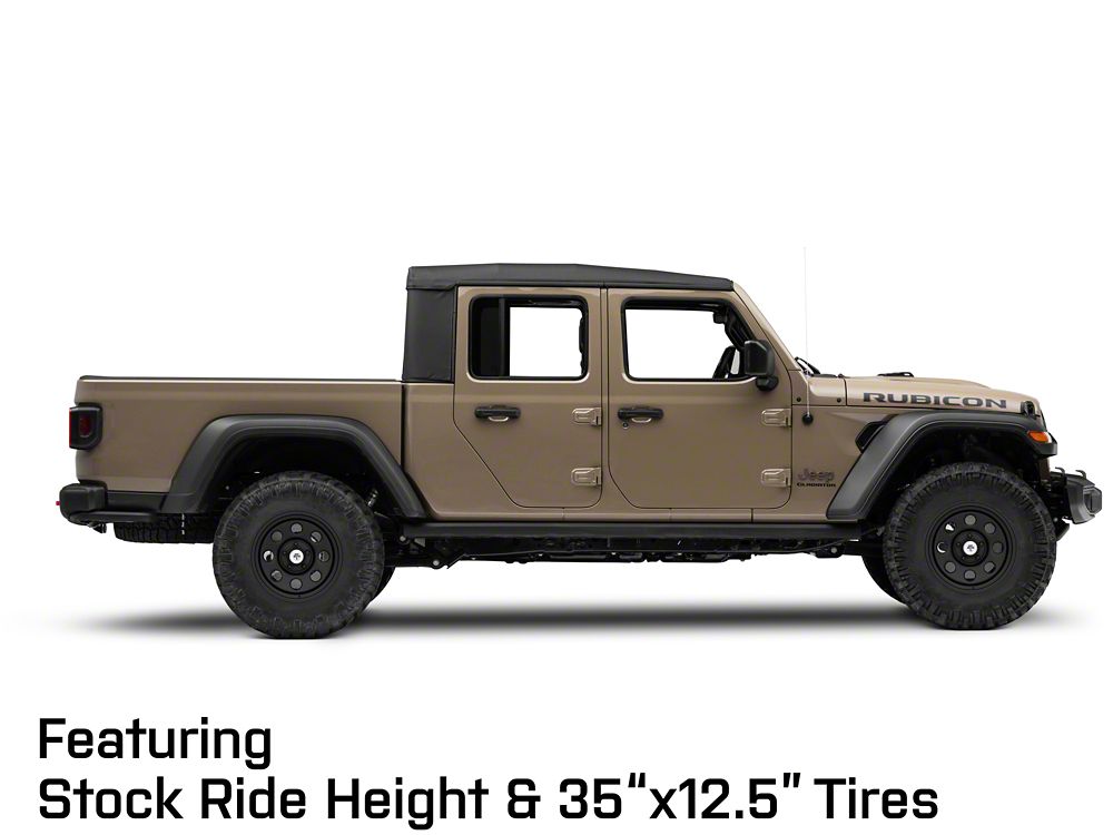 Mammoth 8 Steel Matte Black Wheel; 17x9; -6mm Offset (20-25 Jeep Gladiator JT)