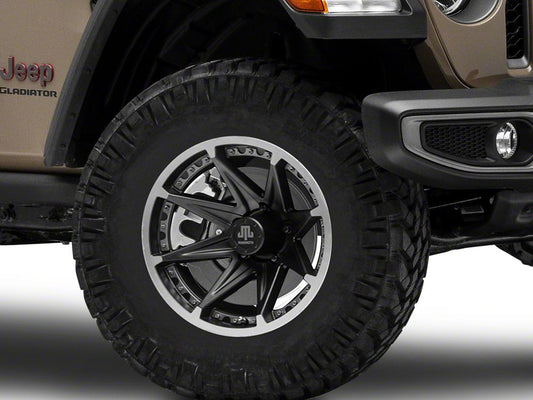 Mammoth Type 88 Black Wheel; 17x9; -6mm Offset (20-25 Jeep Gladiator JT)