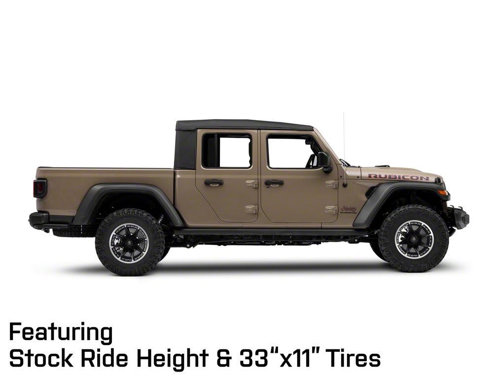 Mammoth Type 88 Black Wheel; 17x9; -6mm Offset (20-25 Jeep Gladiator JT)
