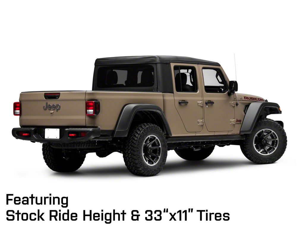 Mammoth Type 88 Black Wheel; 17x9; -6mm Offset (20-25 Jeep Gladiator JT)