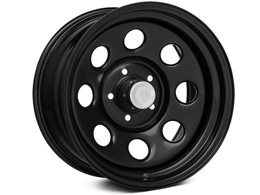Mammoth 8 Steel Black Wheel; 17x9; -6mm Offset (20-25 Jeep Gladiator JT)