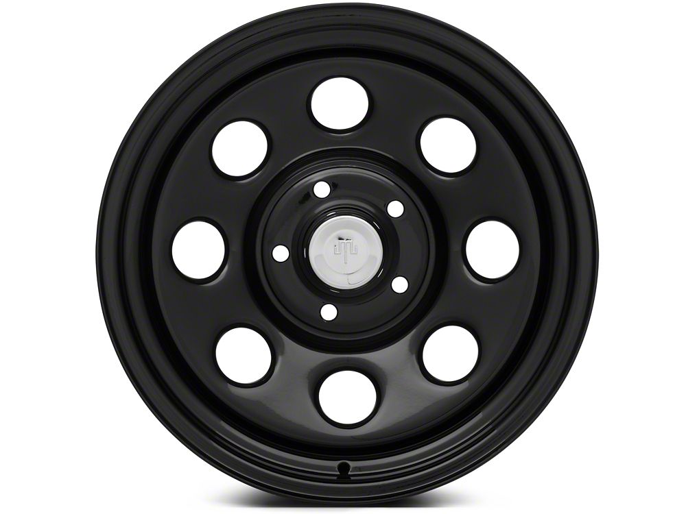 Mammoth 8 Steel Black Wheel; 17x9; -6mm Offset (20-25 Jeep Gladiator JT)