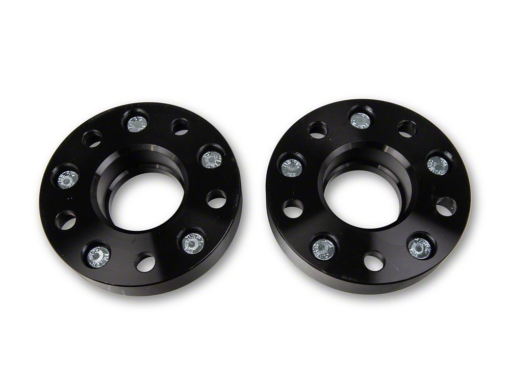 Mammoth 1.25-Inch Billet Wheel Spacers; Black (20-25 Jeep Gladiator JT)