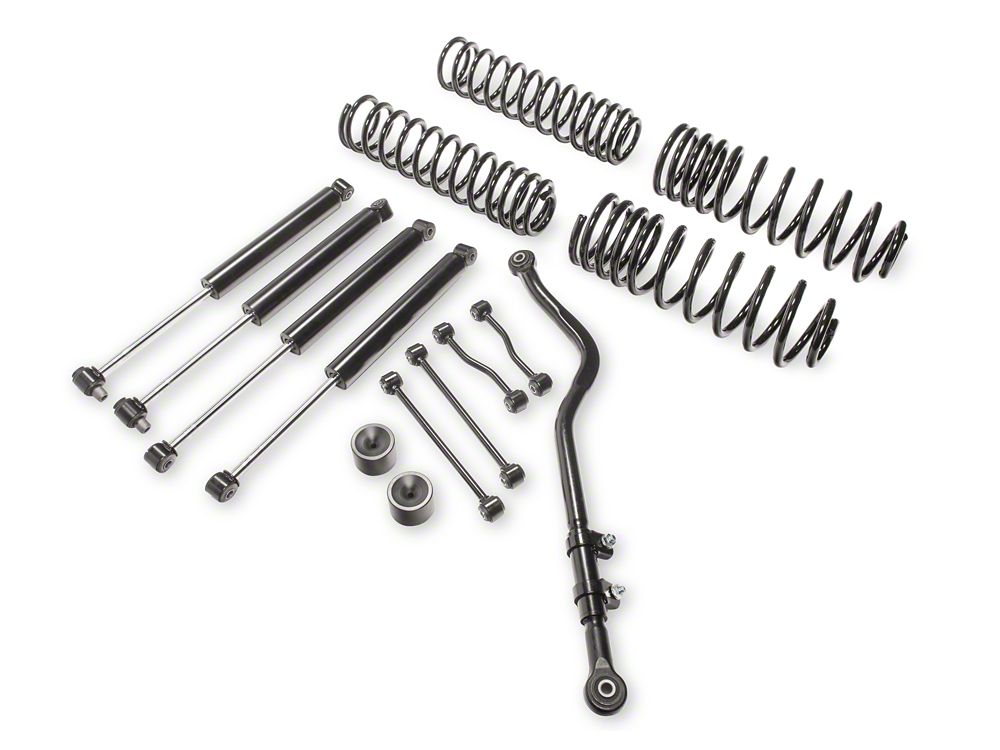 Jeep Licensed by Mammoth 3.50-Inch HD Suspension Lift Kit with Shocks (20-25 Jeep Gladiator JT)