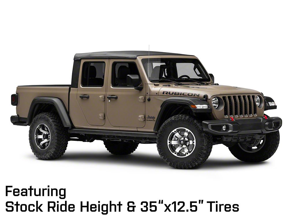 Mammoth Rogue Matte Black Machined Wheel; 17x9; -6mm Offset (20-25 Jeep Gladiator JT)