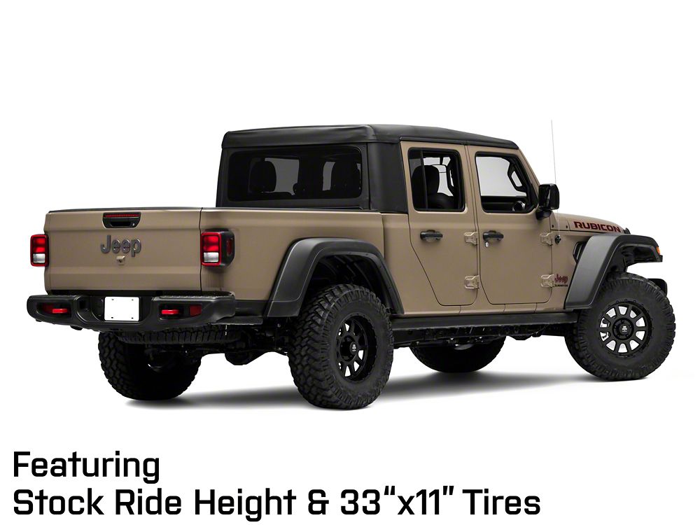 Mammoth 10 Hole Matte Black Wheel; 17x9; -6mm Offset (20-25 Jeep Gladiator JT)