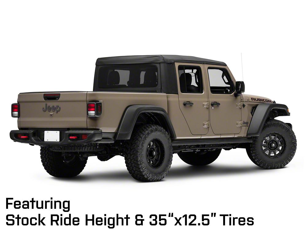 Mammoth 10 Hole Matte Black Wheel; 17x9; -6mm Offset (20-25 Jeep Gladiator JT)