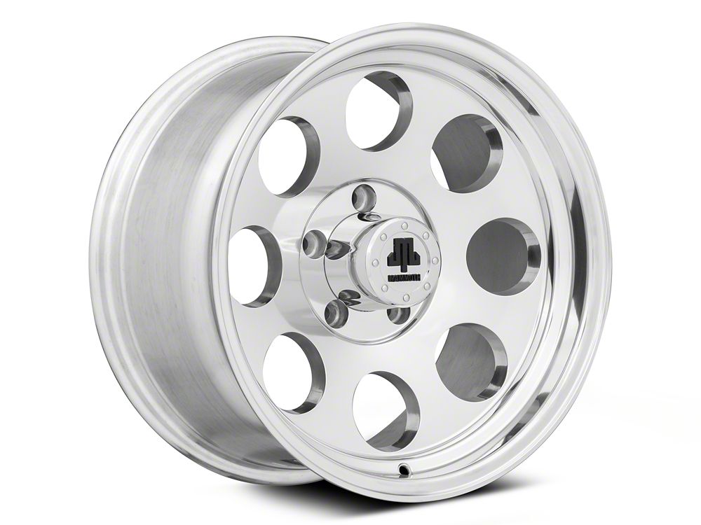 Mammoth 8 Aluminum Polished Wheel; 17x9; -6mm Offset (20-25 Jeep Gladiator JT)
