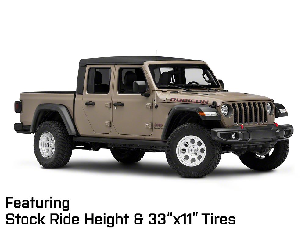 Mammoth 8 Aluminum Polished Wheel; 17x9; -6mm Offset (20-25 Jeep Gladiator JT)