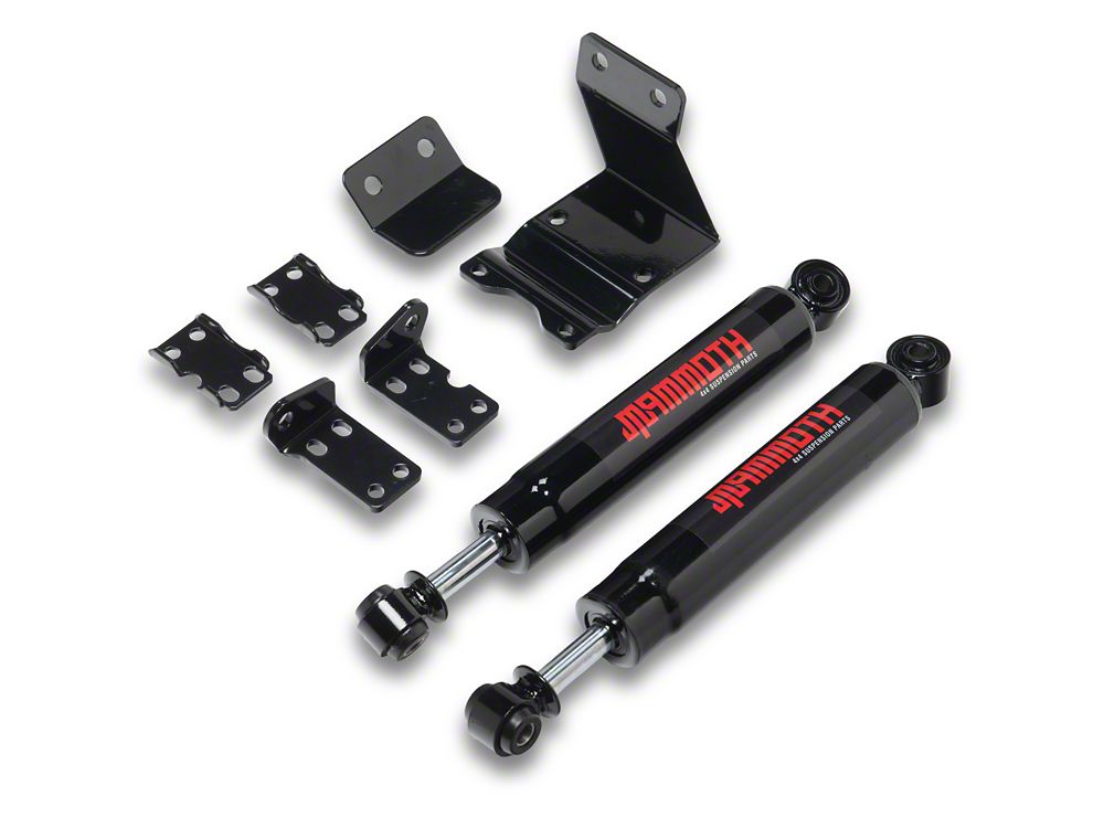 Mammoth Dual Steering Stabilizer Kit (20-25 Jeep Gladiator JT)