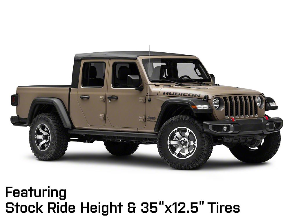 Mammoth Rogue Matte Black Machined Wheel; 18x9; -6mm Offset (20-25 Jeep Gladiator JT)