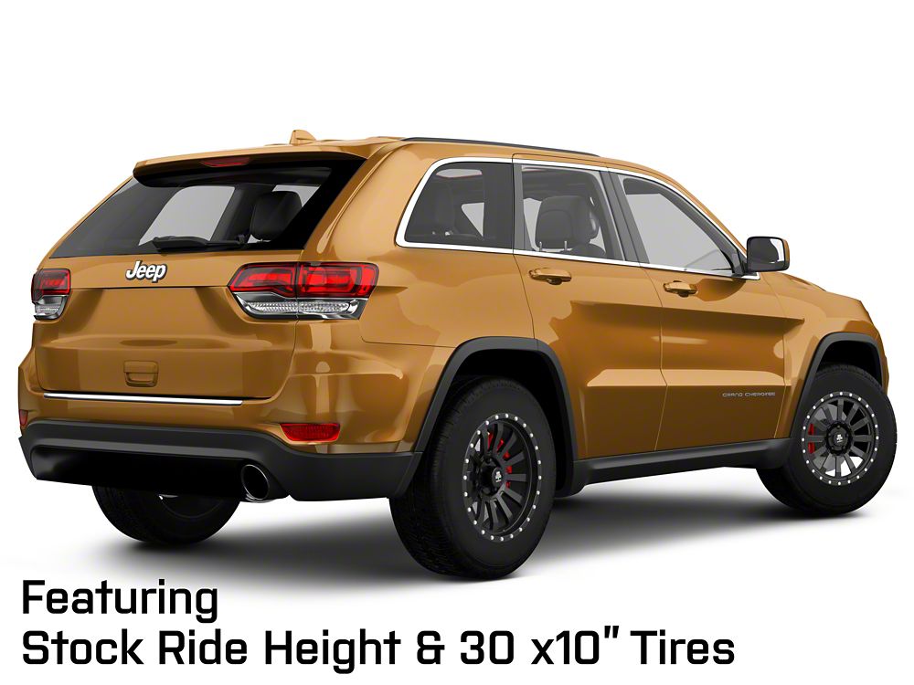 Mammoth 12 Hole Beadlock Satin Black Wheel; 18x9; -6mm Offset (11-21 Jeep Grand Cherokee WK2)