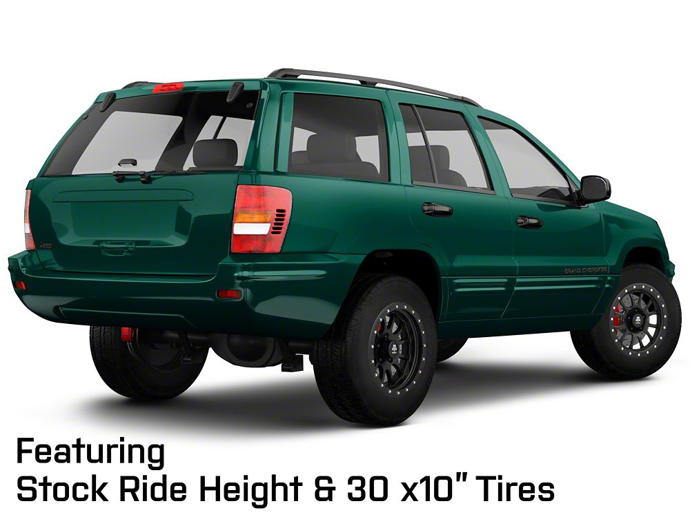 Mammoth 12 Hole Simulated Simulated Beadlock Matte Black Wheel; 17x9; -6mm Offset (99-04 Jeep Grand Cherokee WJ)